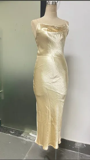 Custom High Quality Luxury Hot Sale Fashionable Sexy Elegant Summer Short Sleeve Women′s Evening Dress 