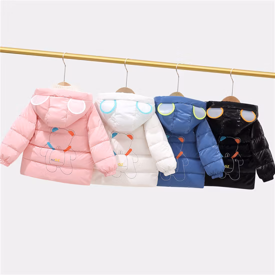 Hot Winter Thick Waterproof Cute Hooded Duck Down Coats High Quality