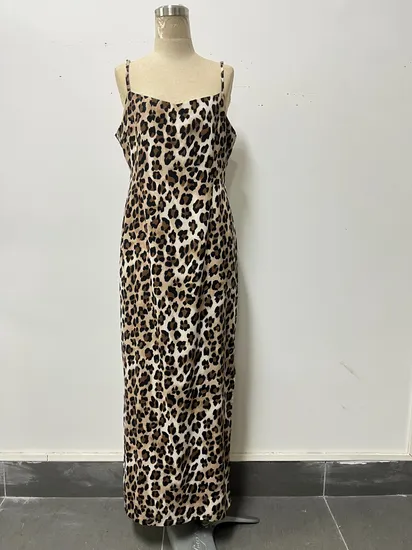 Wholesale Fashion Custom Ladies Career Clothing Gold Sequins Button Casual Formal Business Dress Strip Elastic Waist Mini Dress 