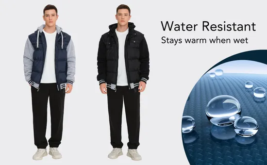 Wholesale Winter Puffer Coat Clothing Custom Men′s Autumn Winter Streetwear Fashion Windbreaker Down Jacket with Brand Logo 
