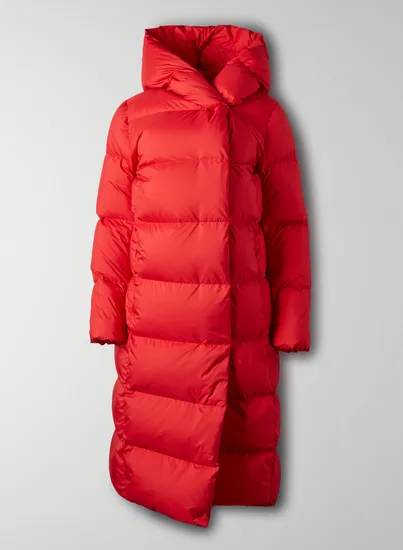 Women′s Customized Down Fill Hoodies Windproof Waterproof Winter Long Puffer Coat 